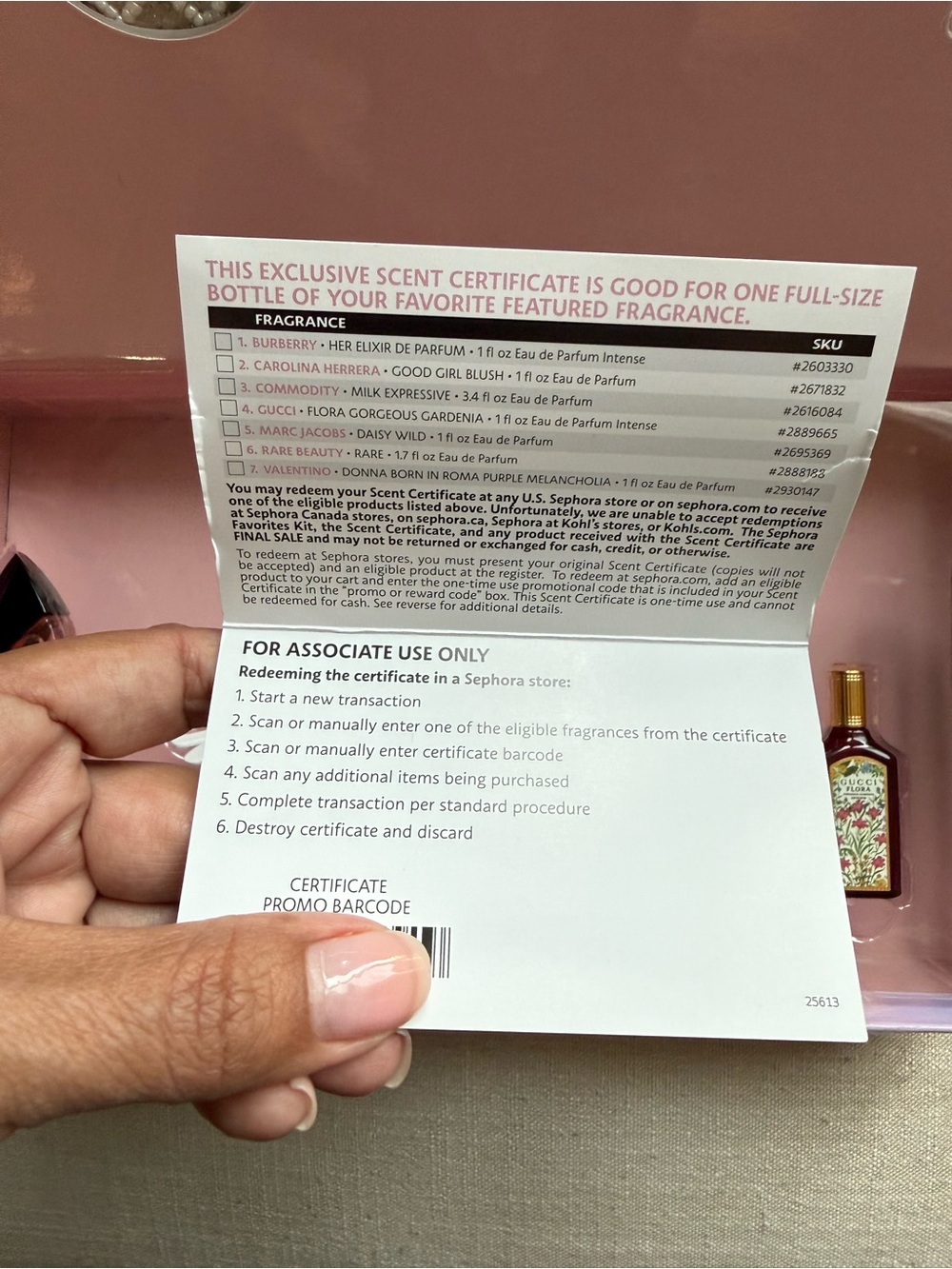 Sephora Favorites Deluxe Perfume Sampler Kit — Pink Holographic - Picture 2 of 2
